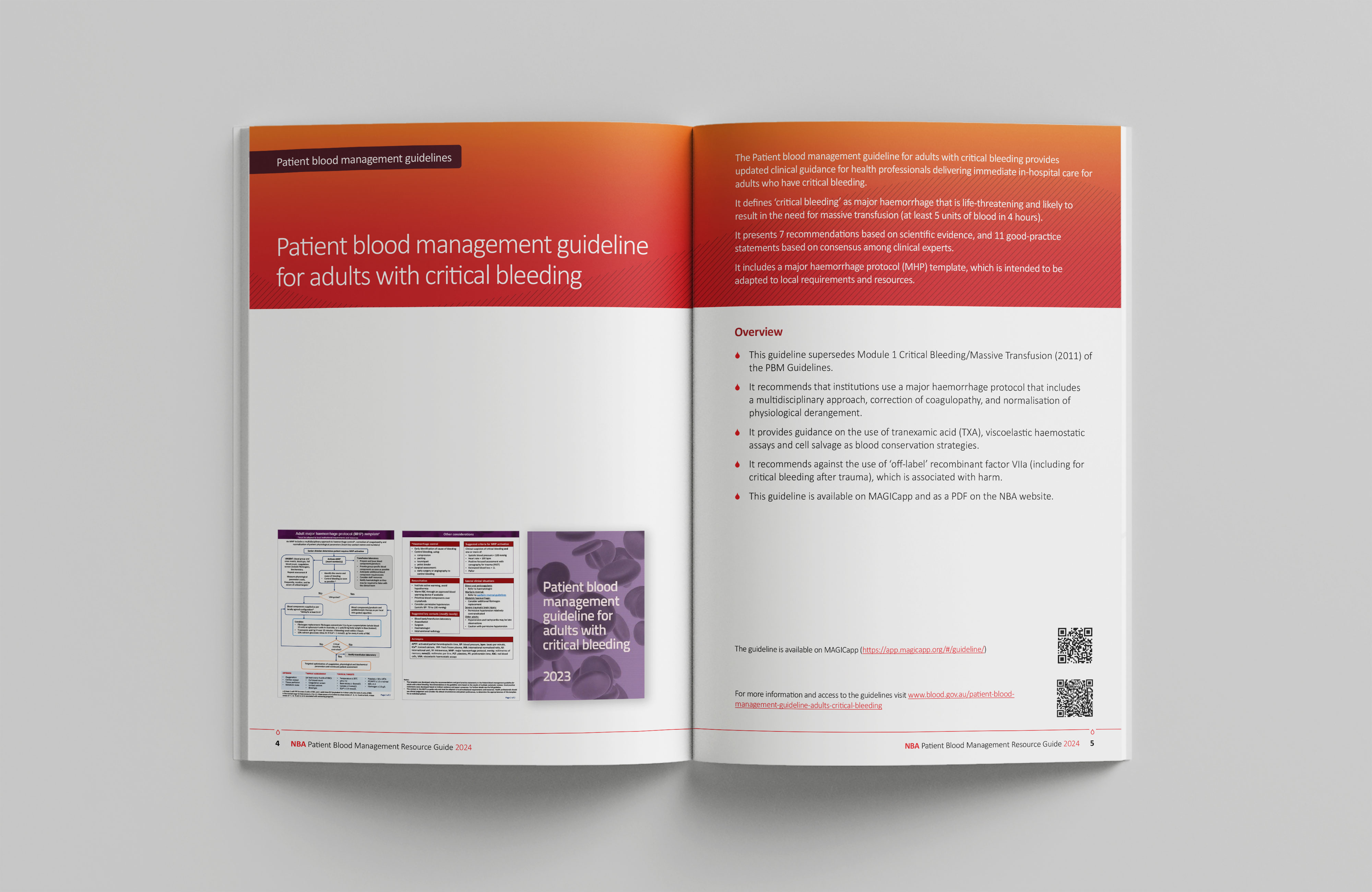 National Blood Authority Australia – Patient Blood Management Resource Guide