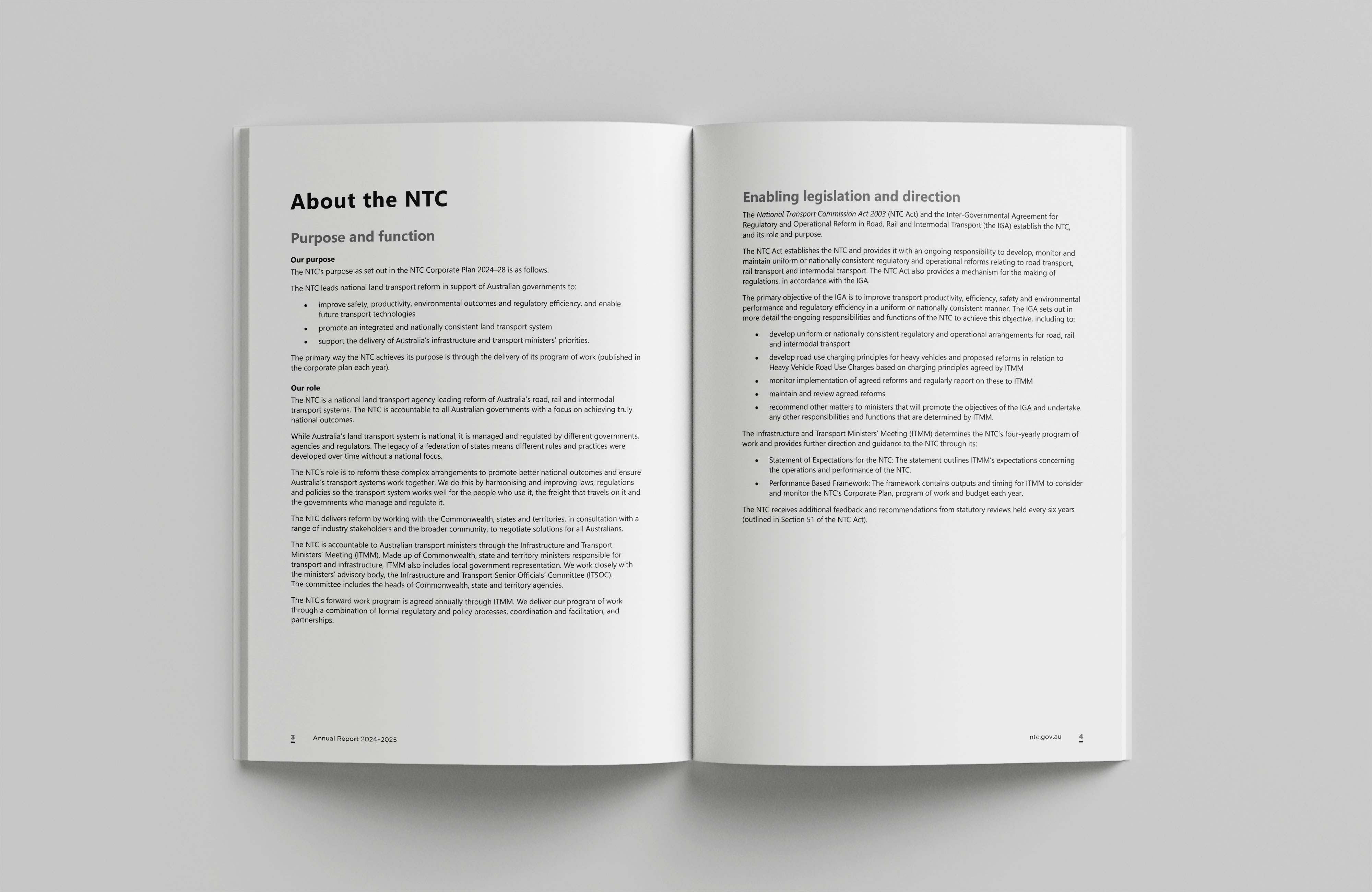 National Transport Commission – Annual Report 2024–25